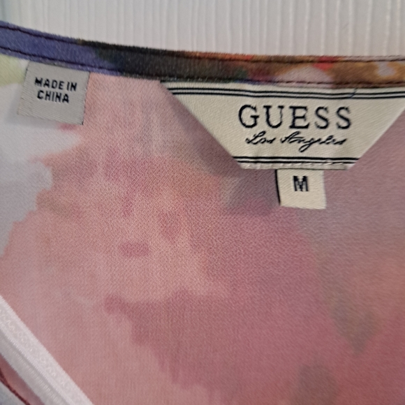 ☀️ Guess Kaleido High Low Dress M - Picture 3 of 7